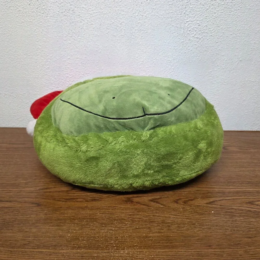 Home Decor Plush Grinch Santa Claus Pillow - Size 18